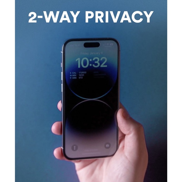 NIB!  Pure 3 Privacy Screen Protector for iPhone 14 Pro Replacement - Picture 9 of 12